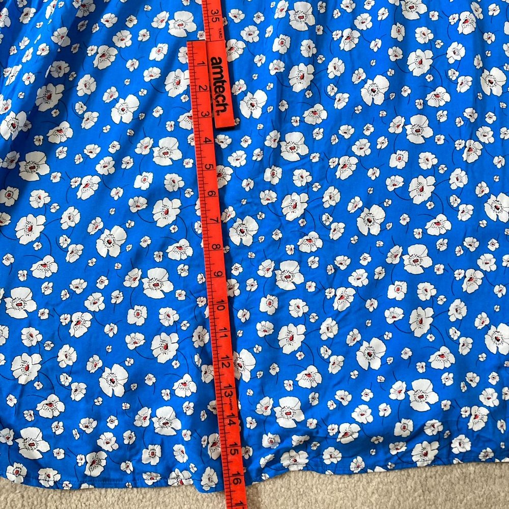 BNWT JOE BROWNS Women's Blue Floral Maxi Dress Size 16 - Picture 8 of 14